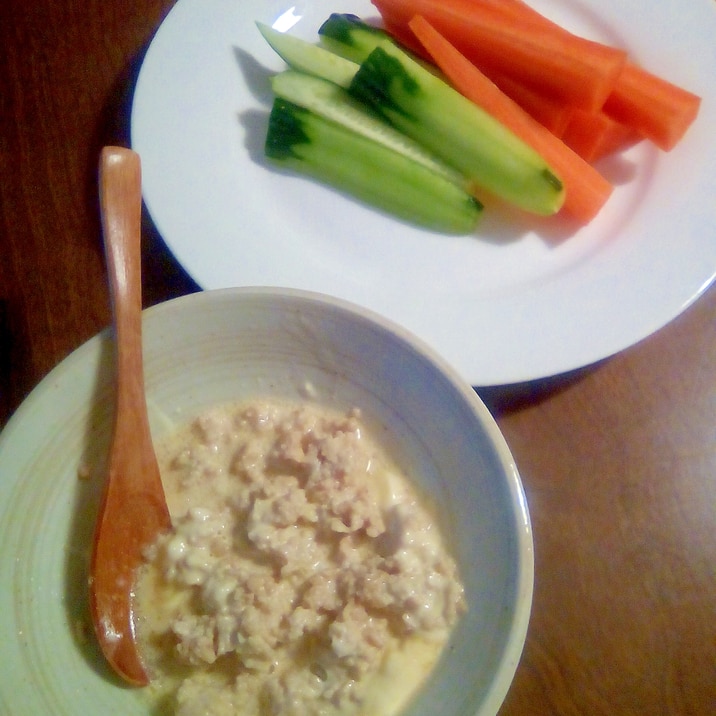 マヨそぼろ　野菜スティック